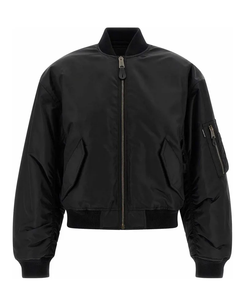 Balenciaga Bomberjacke - Schwarz Schwarz