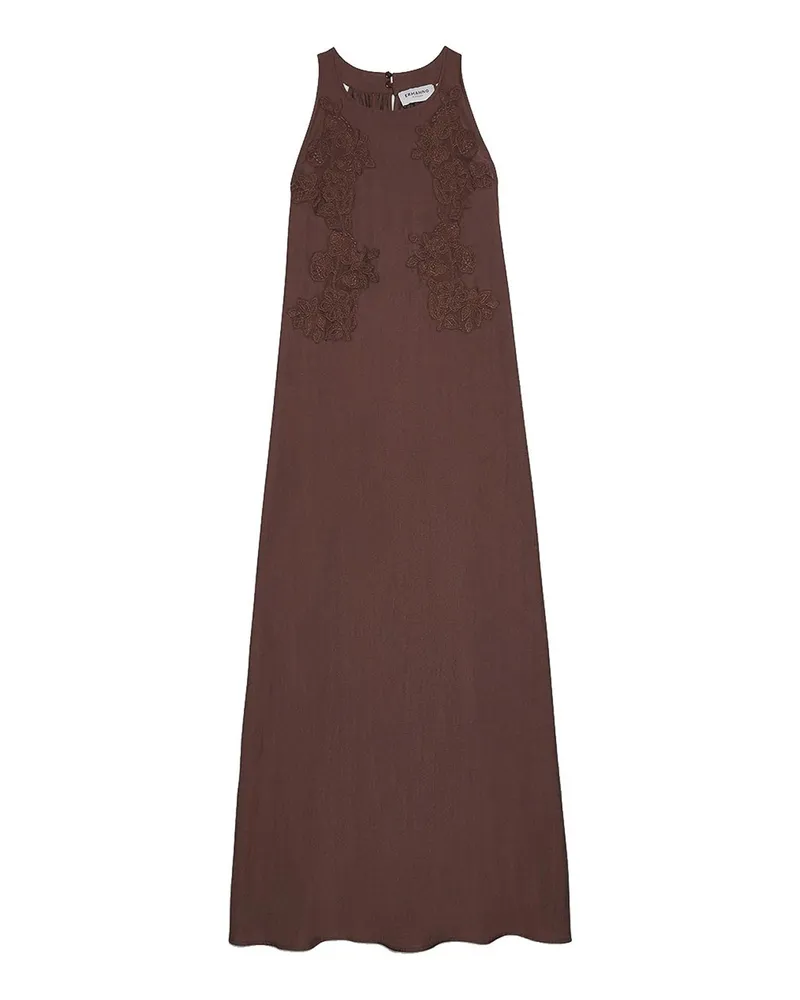 Ermanno Scervino Maxikleid - Braun Braun