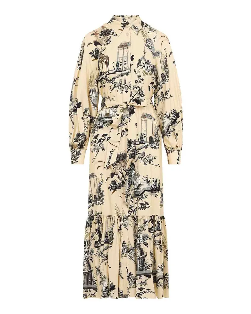Etro Knielanges Kleid - Beige Beige