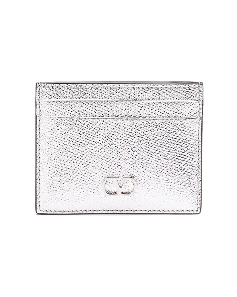 Valentino Garavani Portemonnaie - Silber Silber