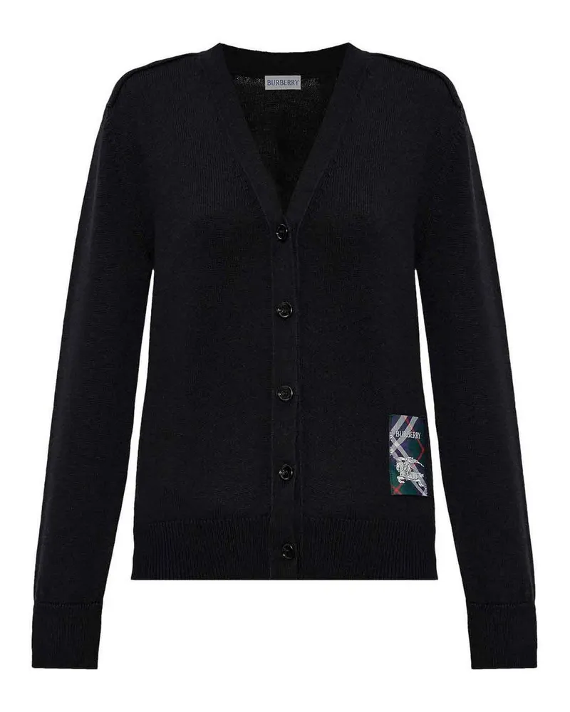 Burberry Cardigan - Schwarz Schwarz