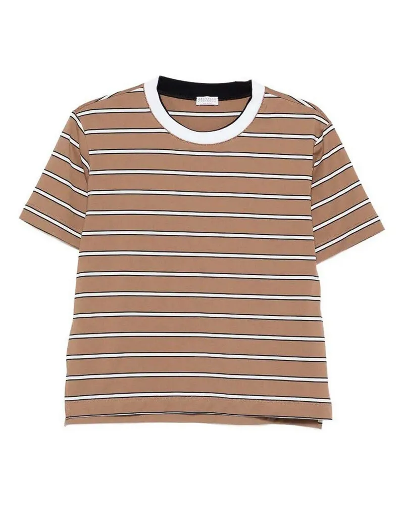 Brunello Cucinelli T-Shirt - Braun Braun