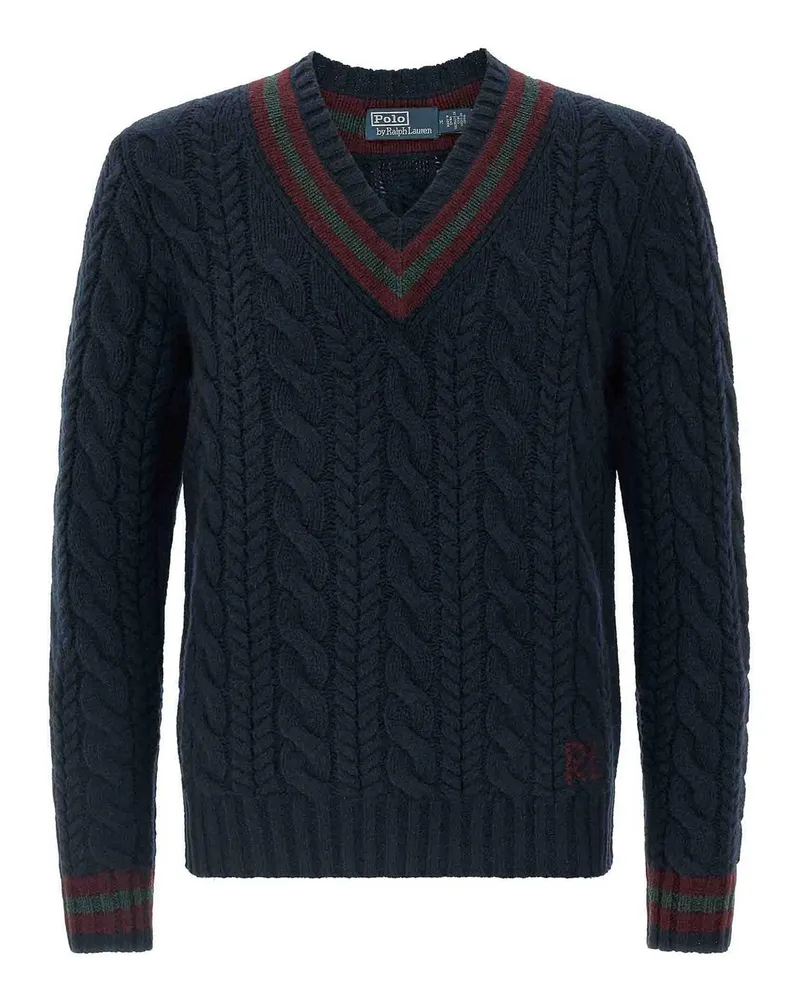 Ralph Lauren Rundhalspullover - Blau Blau