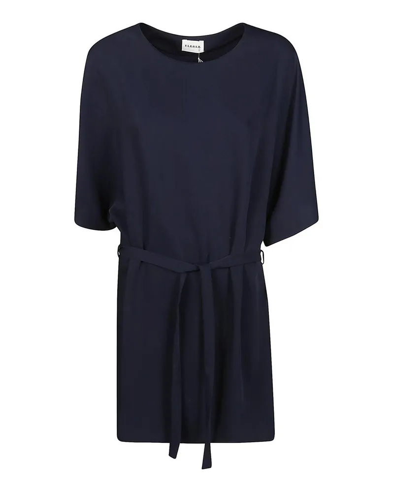 P.A.R.O.S.H. P. A.R. O H. Knielanges Kleid - Blau Blau