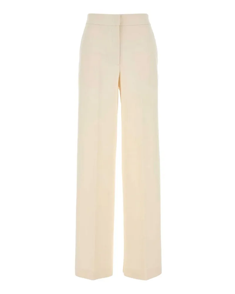Max Mara Casual Hose - Weiß Weiß