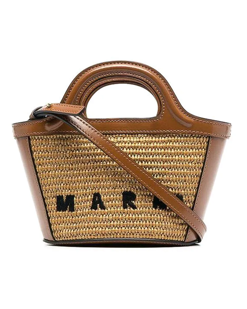Marni Umhängetasche - Braun Braun