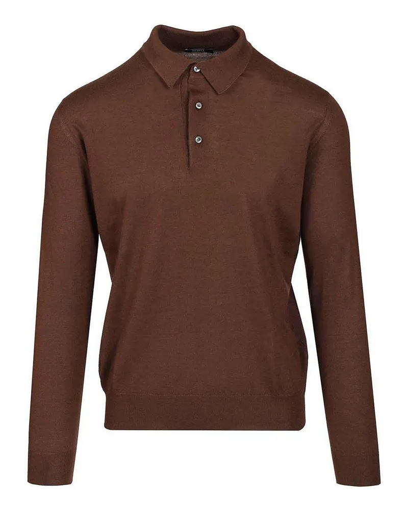 Fedeli Poloshirt - Braun Braun