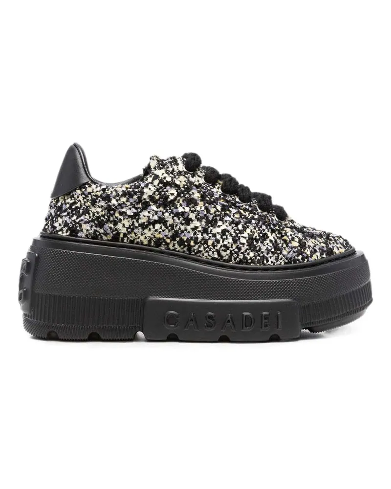 Casadei Sneaker - Schwarz Schwarz