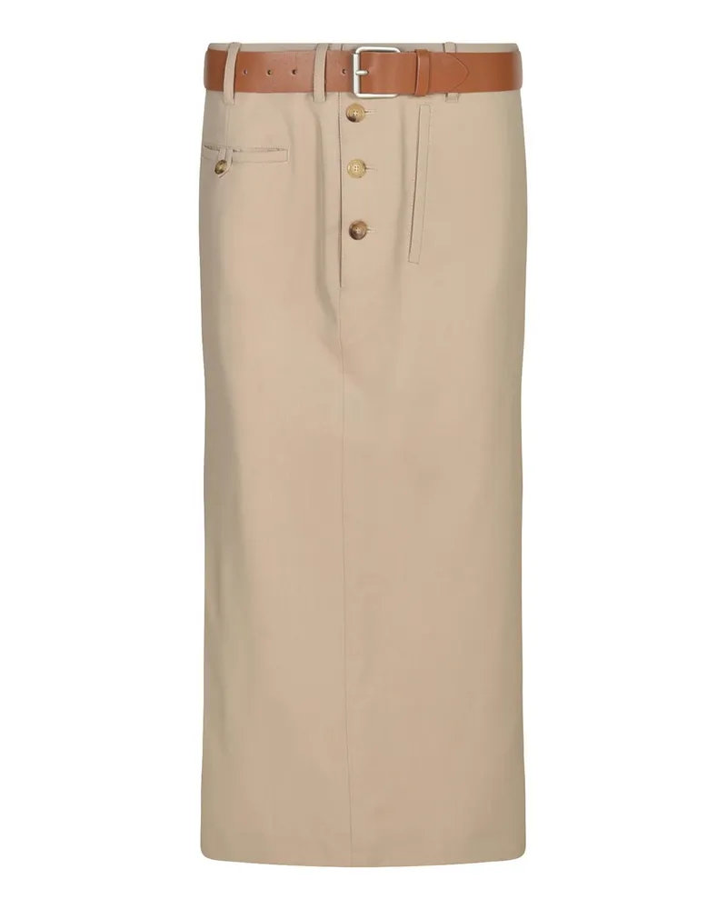 Moschino Midirock - Beige Beige