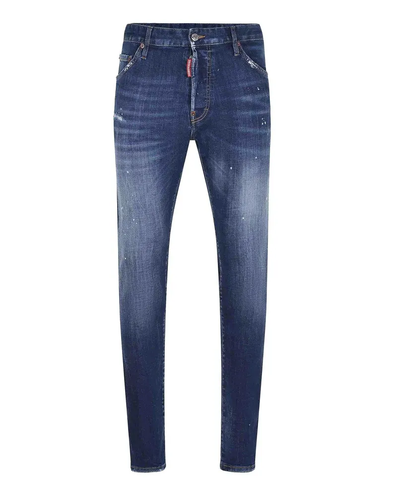 Dsquared2 Straight Leg Jeans - Blau Blau