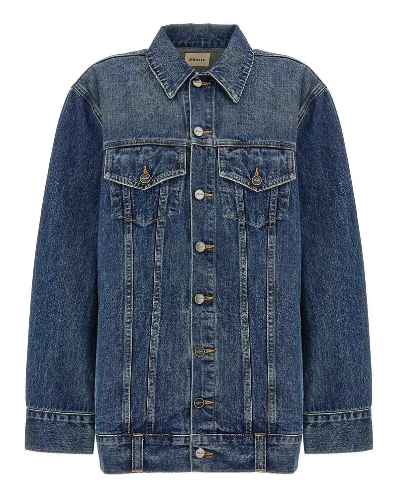 KHAITE Jeansjacke - Blau Blau