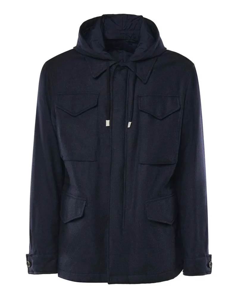 Eleventy Blazer - Blau Blau