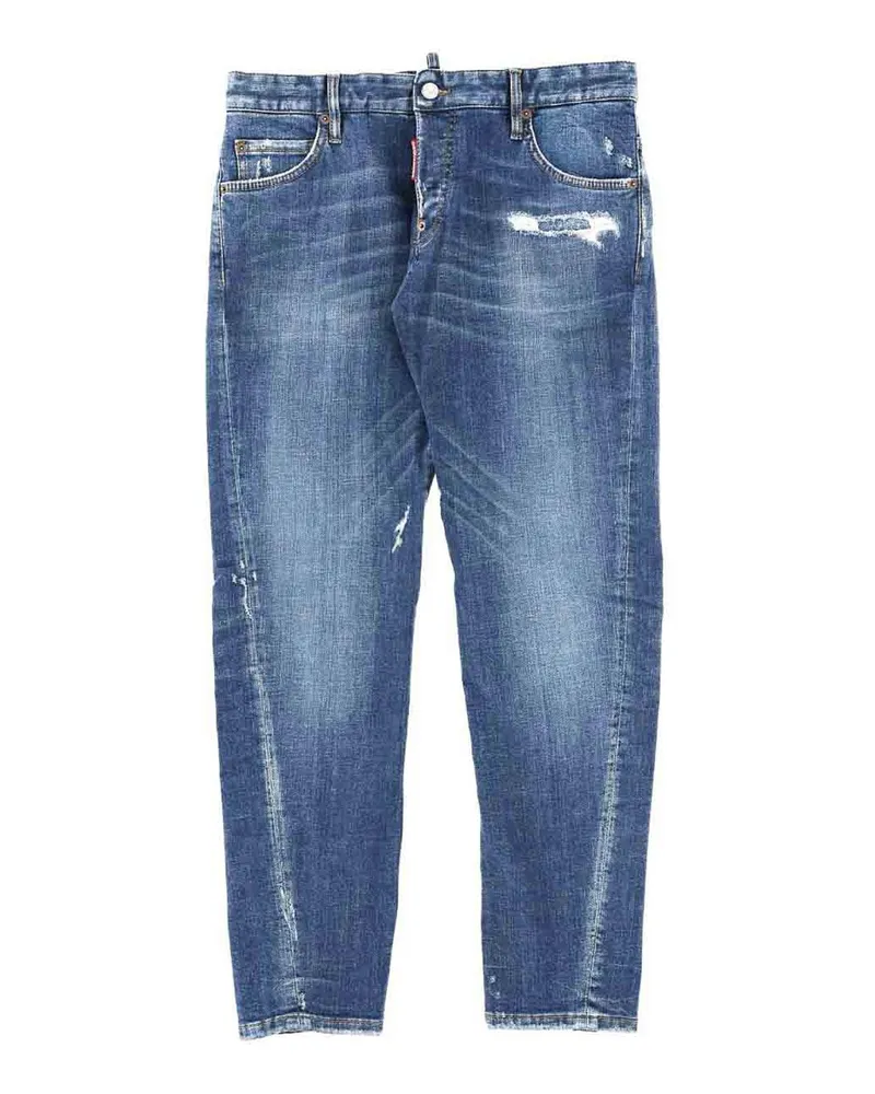 Dsquared2 Straight Leg Jeans - Blau Blau