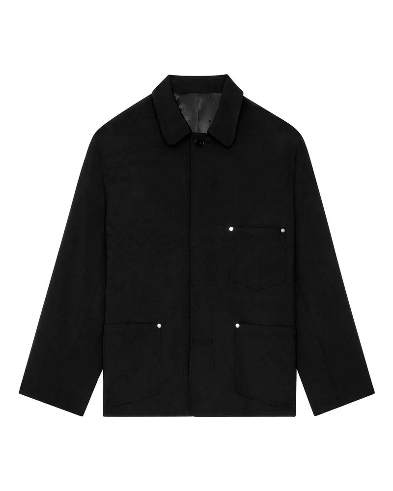 Études Studio Casualjacke - Schwarz Schwarz
