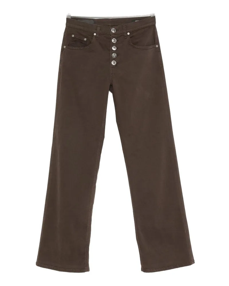 Dondup Bootcut Jeans - Braun Braun