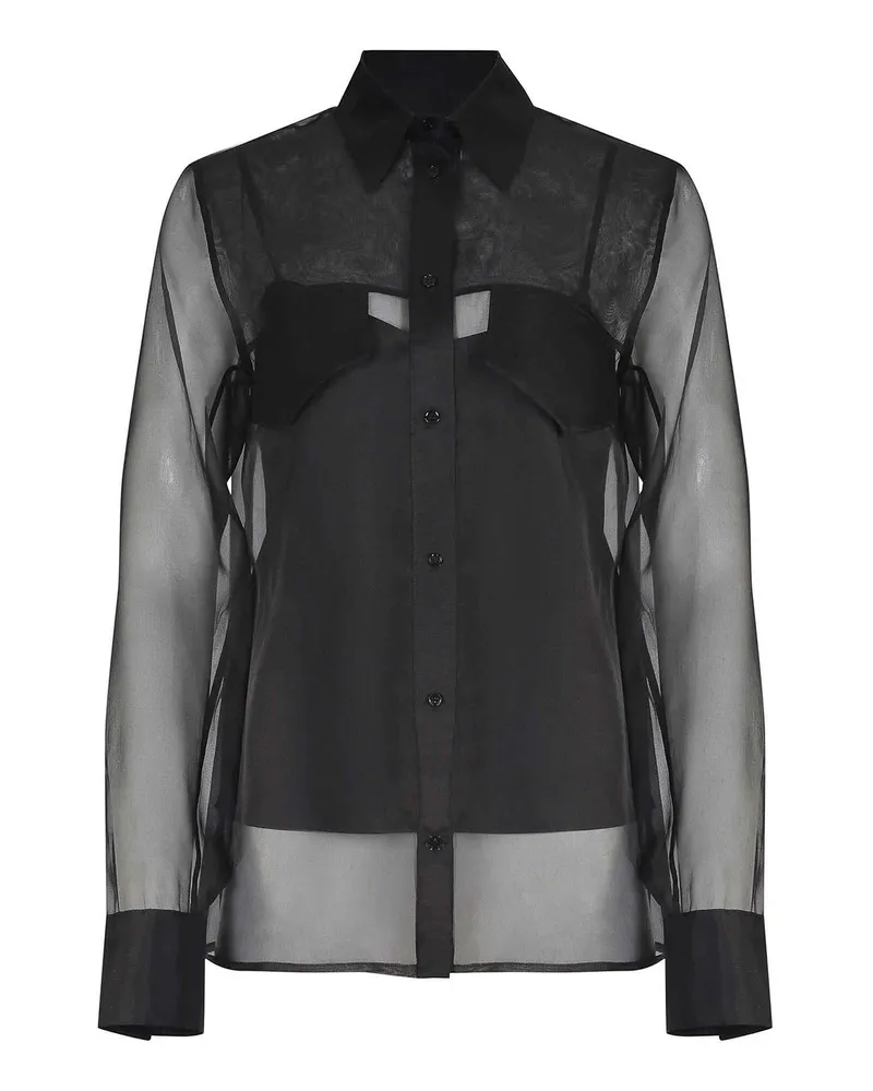 Federica Tosi Hemd - Schwarz Schwarz