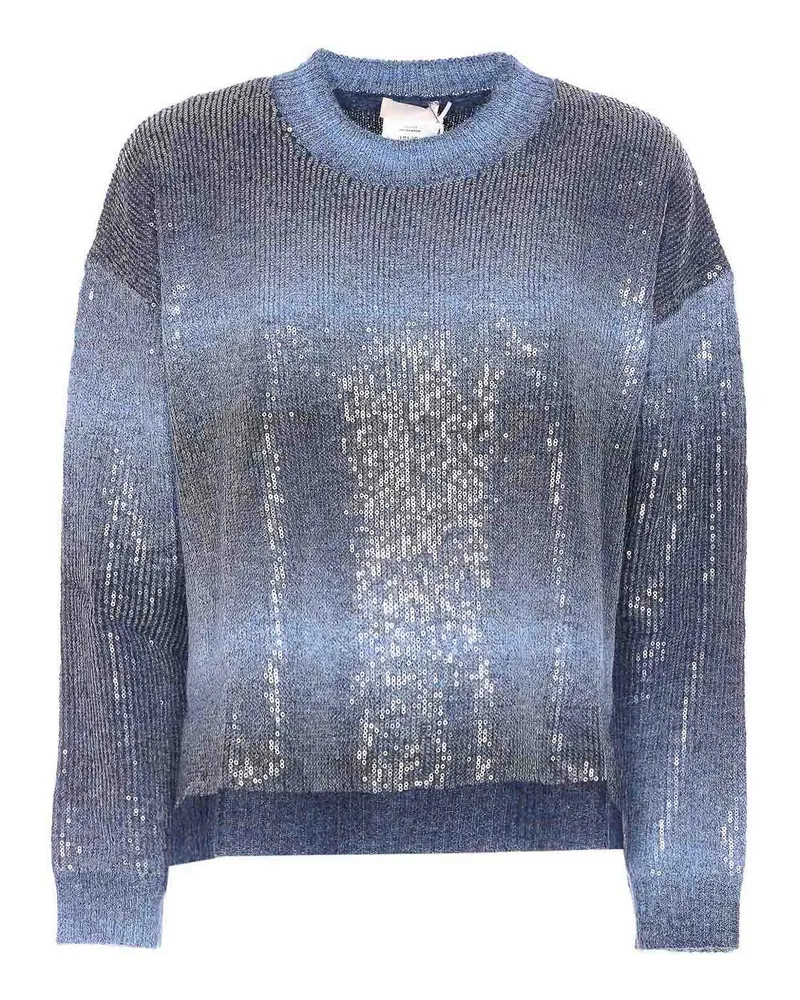 Liu Jo Rundhalspullover - Blau Blau