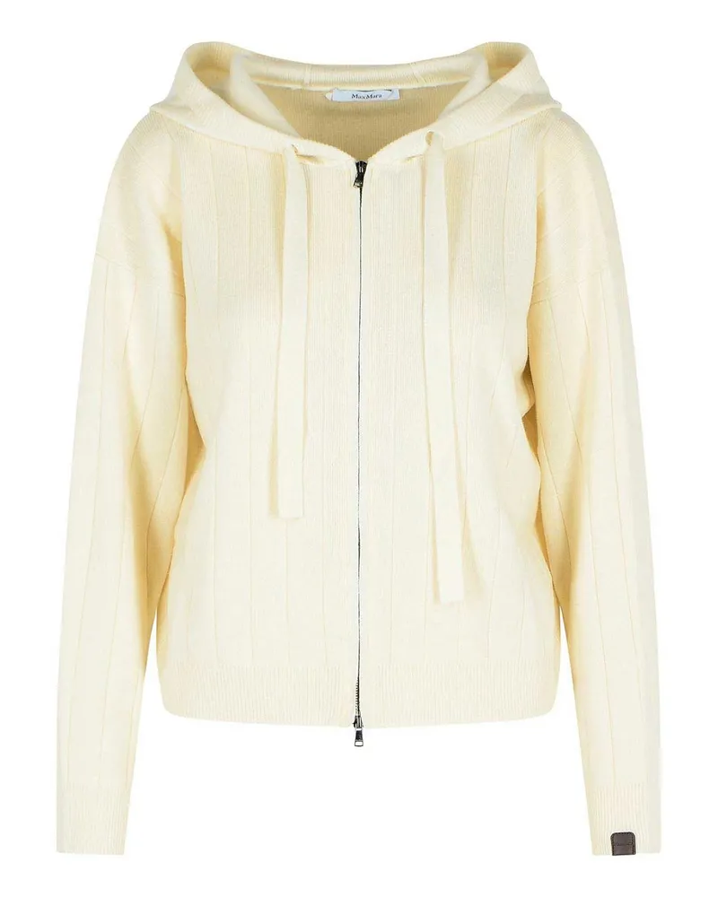 Max Mara Cardigan - Weiß Weiß