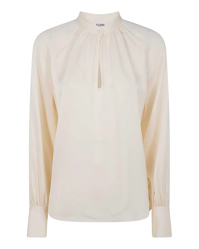 Filippa K Bluse - Weiß Weiß