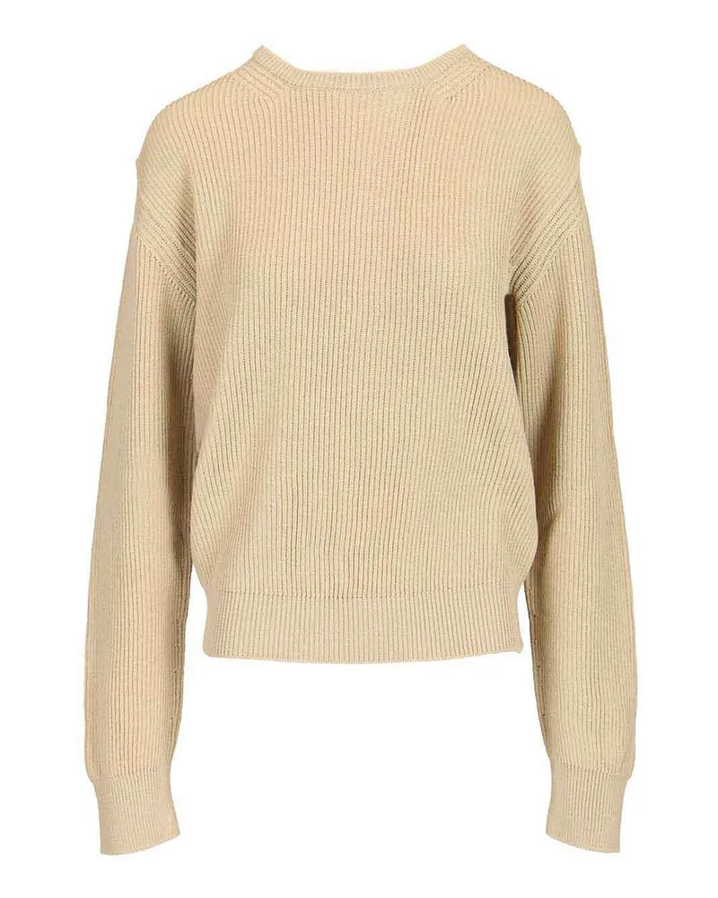 Rick Owens Rundhalspullover - Beige Beige