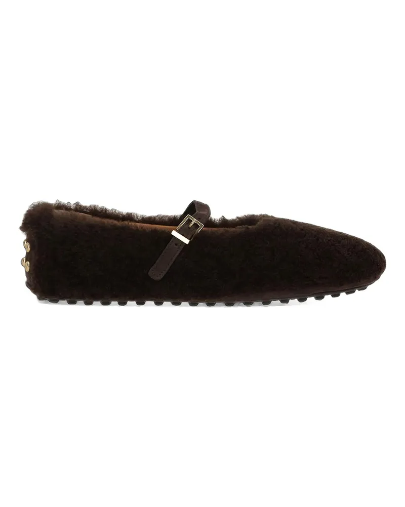 TOD'S Ballerinas - Braun Braun