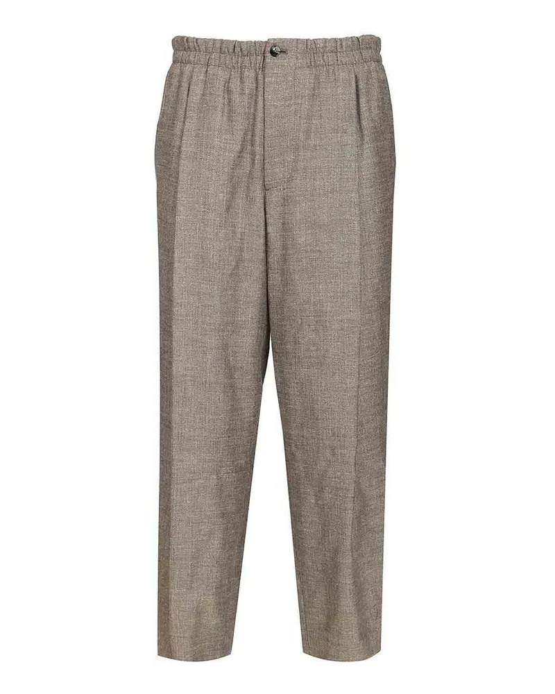 Giorgio Armani Casual Hose - Grau Grau