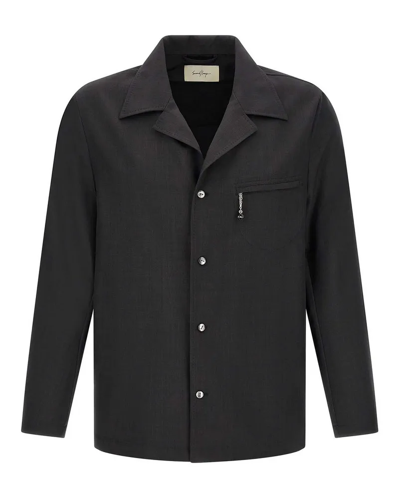 Second/Layer Hemd - Grau Grau