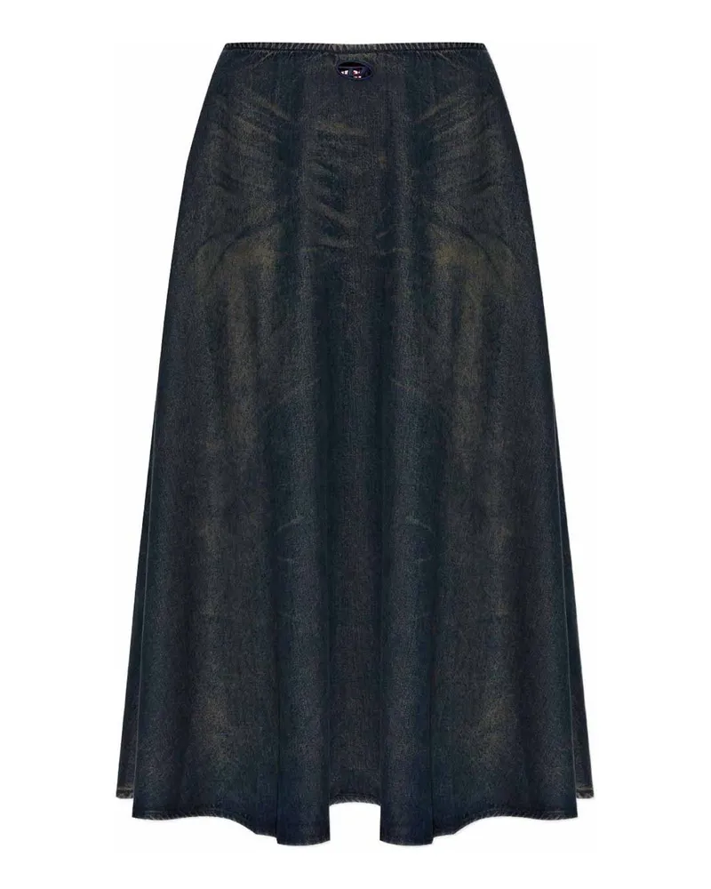 Diesel Langer Rock - Blau Blau