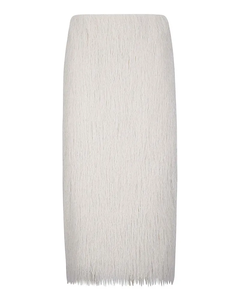 Dries van Noten Midirock - Weiß Weiß