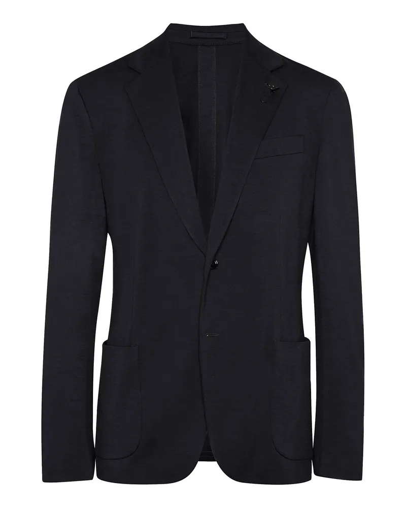 LARDINI Eleganter Anzug - Schwarz Schwarz