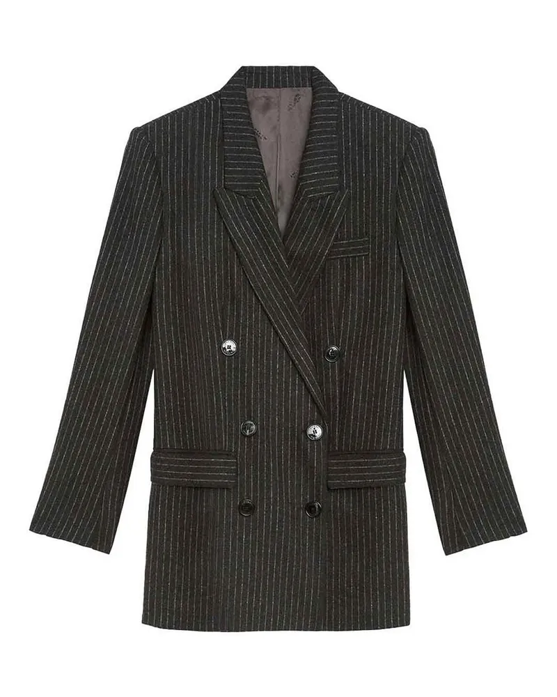 Isabel Marant Casualjacke - Dunkelgrau Dunkelgrau