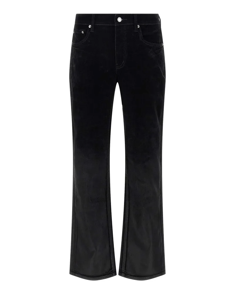 PURPLE BRAND Bootcut Jeans - Schwarz Schwarz