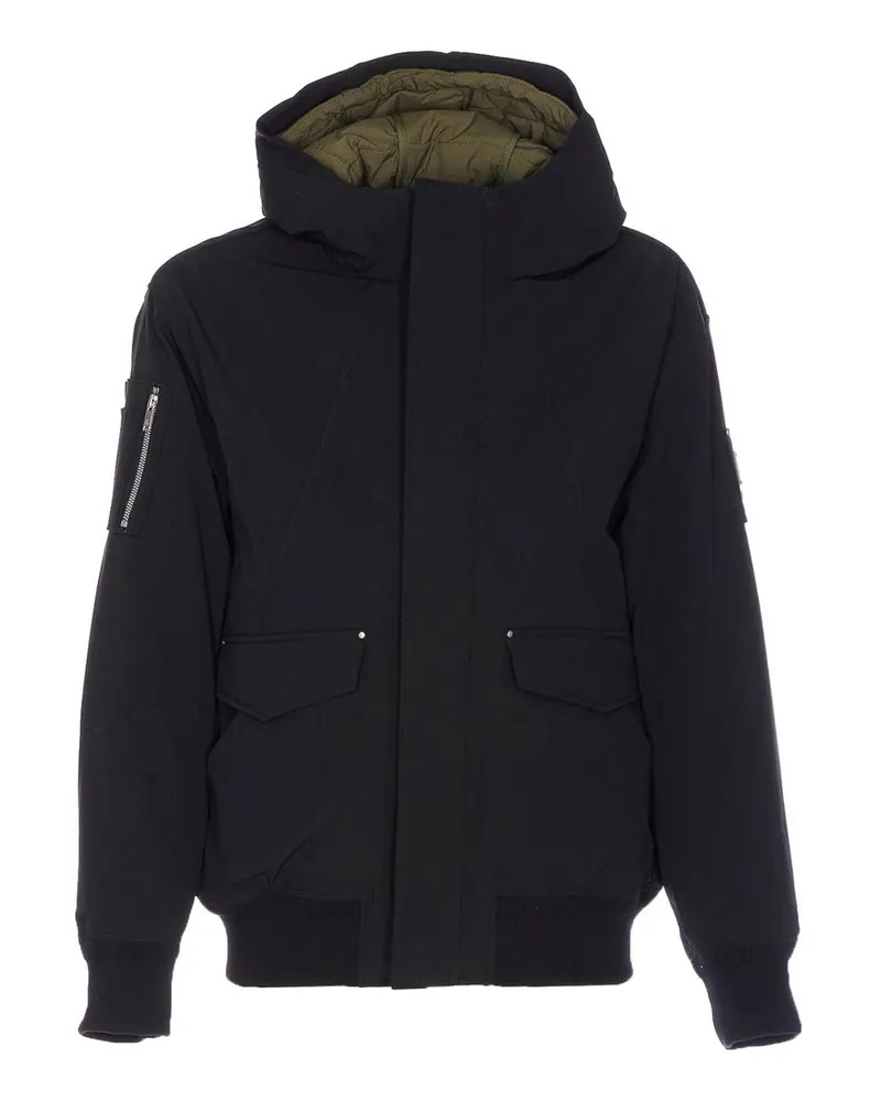 Moose Knuckles Bomberjacke - Schwarz Schwarz