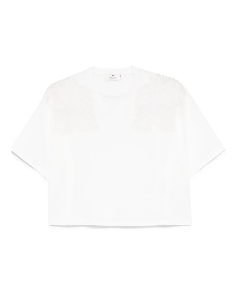Elisabetta Franchi T-Shirt - Weiß Weiß
