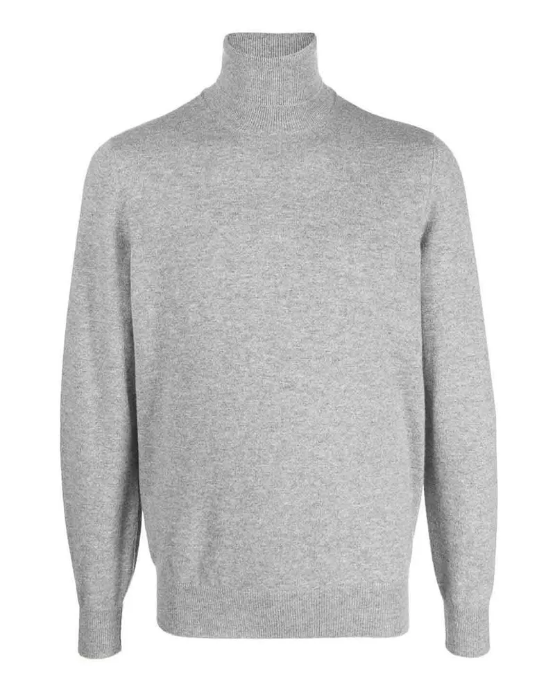 Brunello Cucinelli Rollkragenpullover - Hellgrau Hellgrau