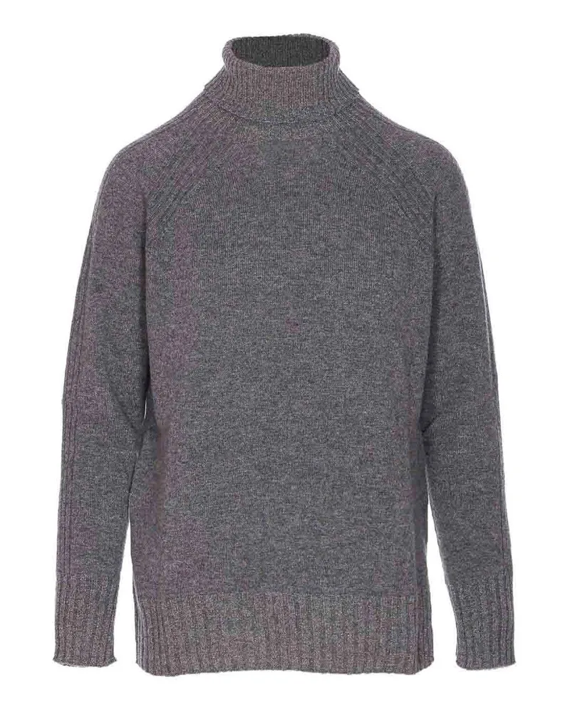 Twin-Set U-Boot-Pullover - Grau Grau