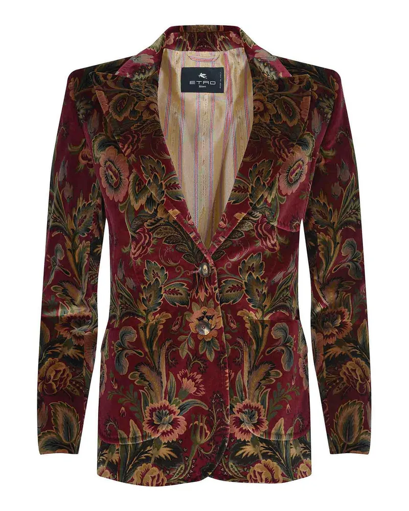 Etro Casualjacke - Lila Bordeaux