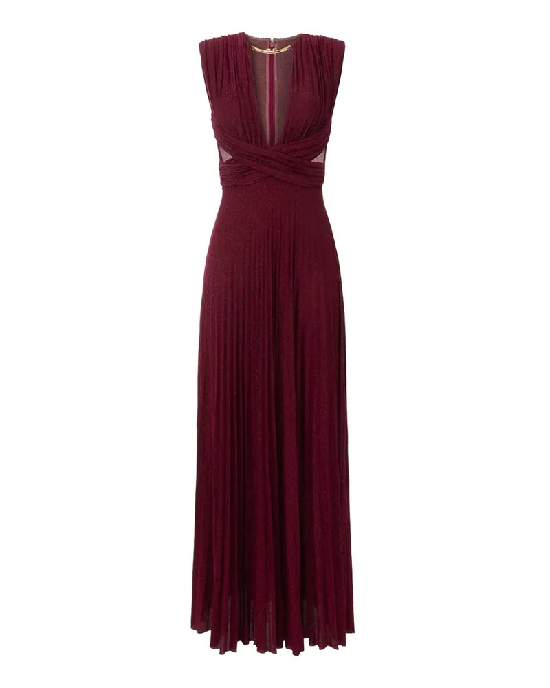 Elisabetta Franchi Knielanges Kleid - Rot Rot