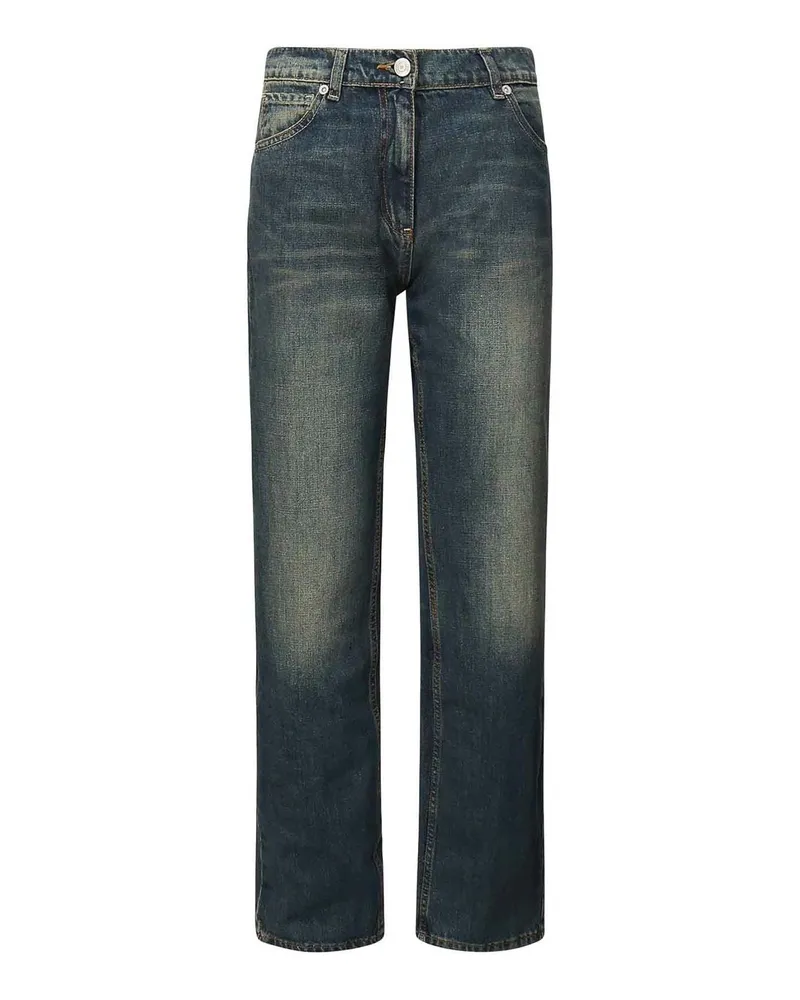 Magda Butrym Straight Leg Jeans - Blau Blau