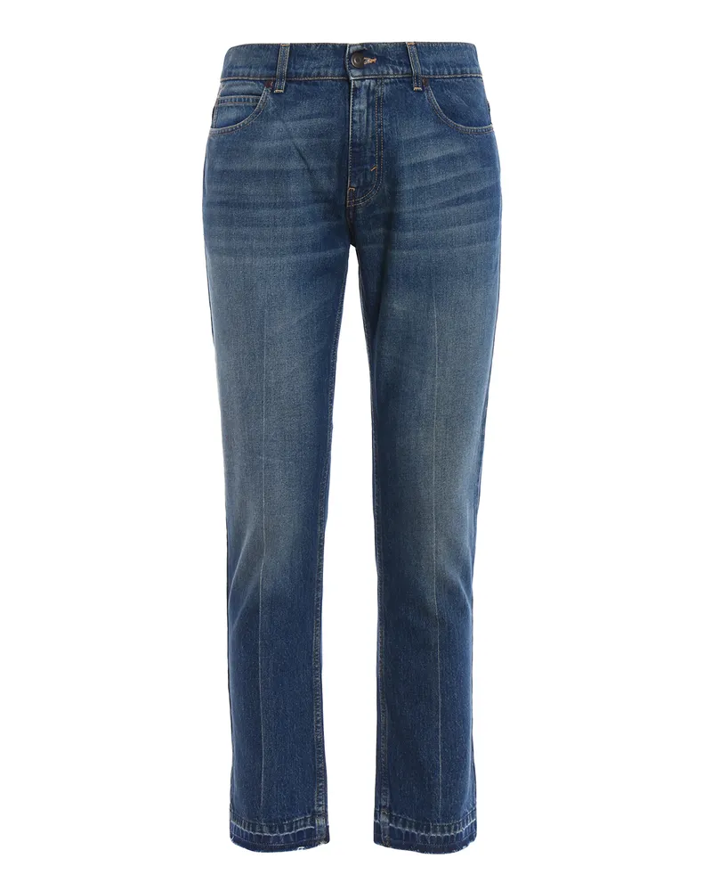 Stella McCartney Straight Leg Jeans - Dark Wash Dunkles