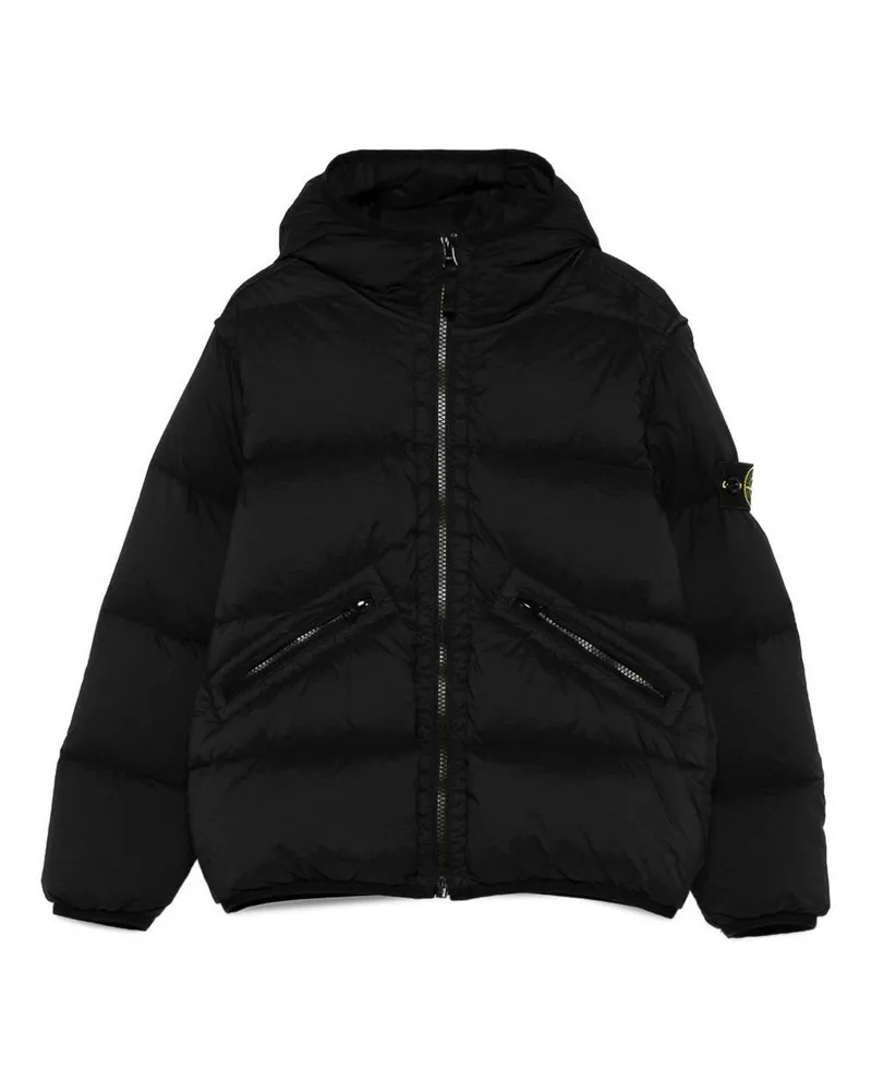 Stone Island Daunenjacke - Schwarz Schwarz