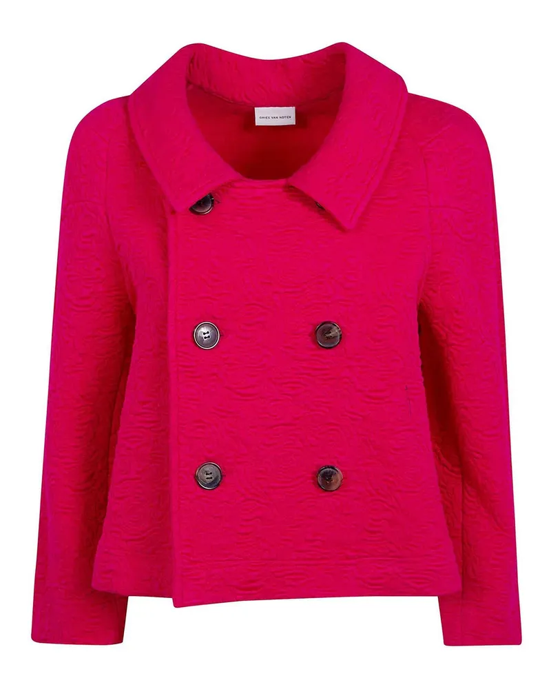 Dries van Noten Casualjacke - Rosa Rosa