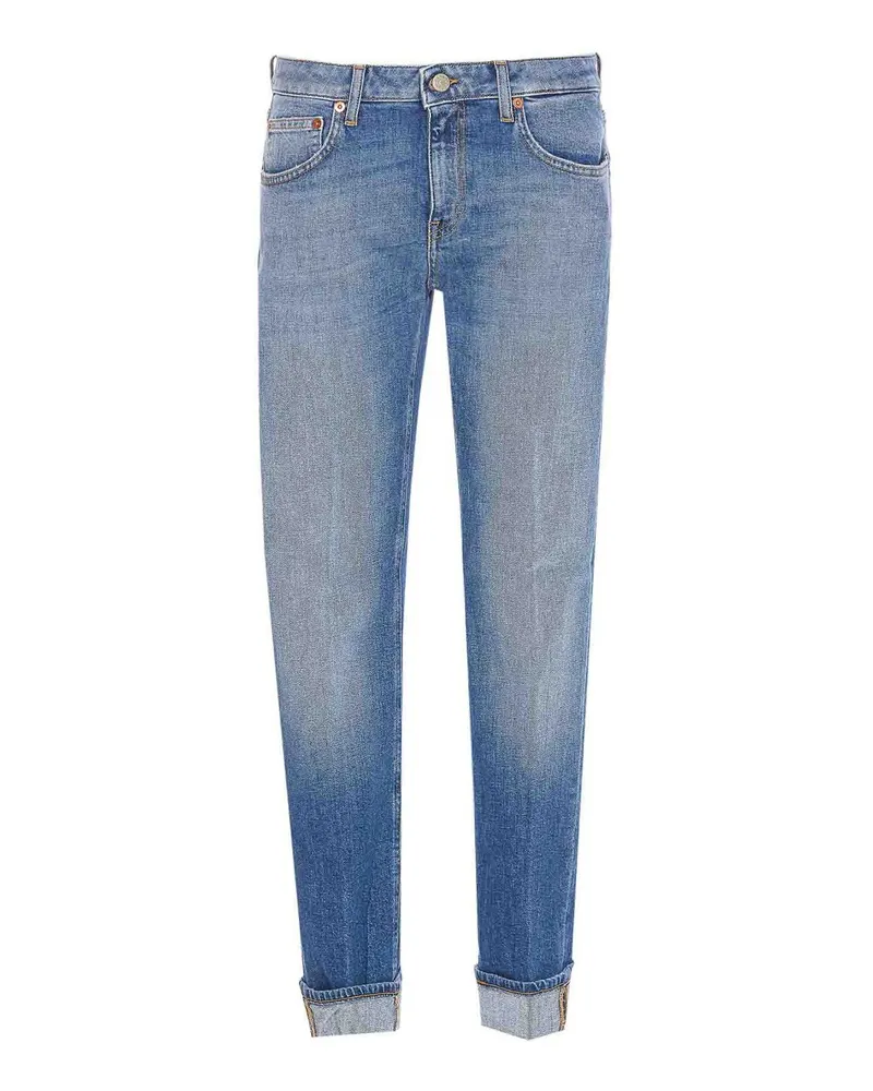 Dondup Bootcut Jeans - Blau Blau