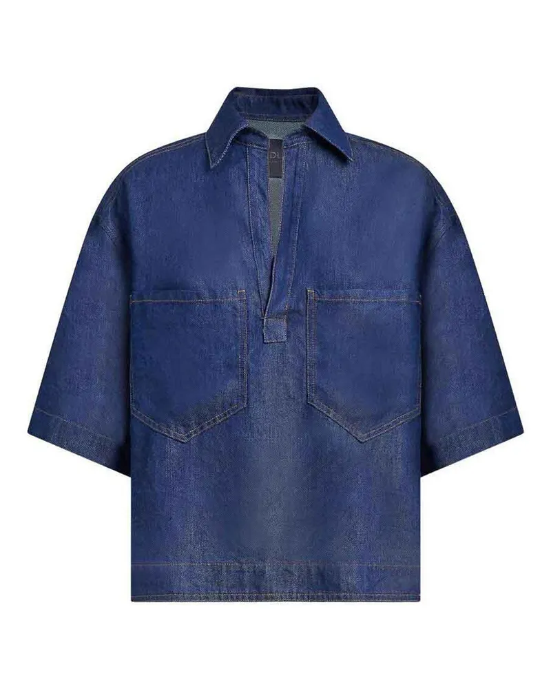 Dondup Hemd - Blau Blau