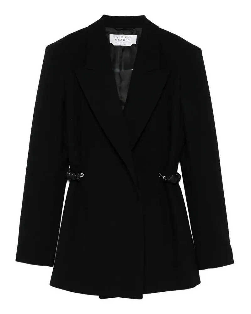 Gabriela Hearst Casualjacke - Schwarz Schwarz