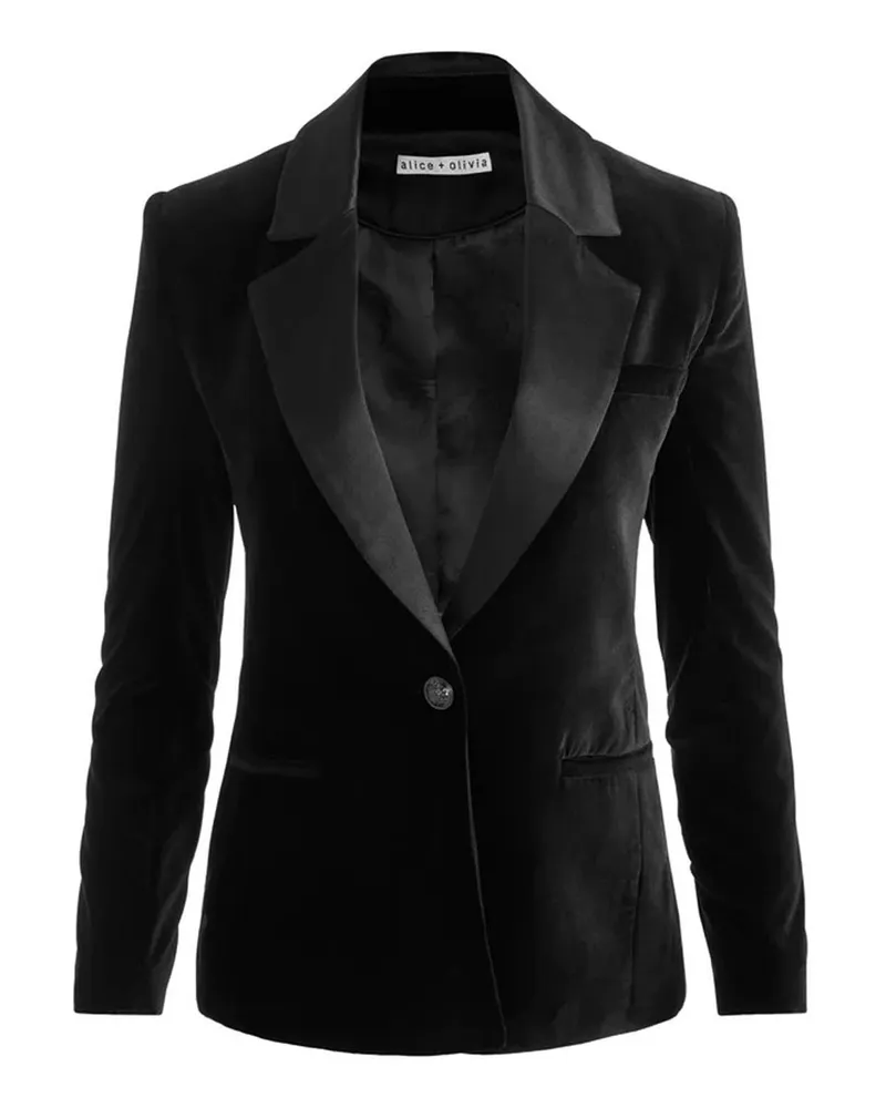 Alice + Olivia Blazer - Schwarz Schwarz