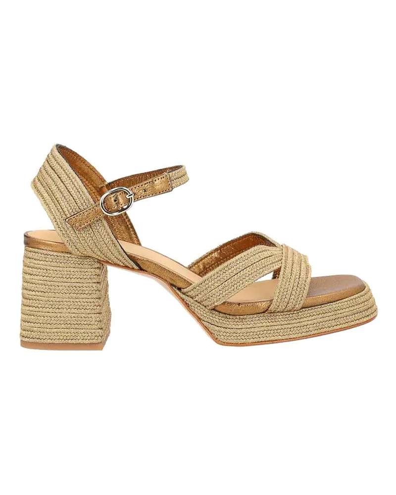 Castañer Espadrilles - Gold Gold