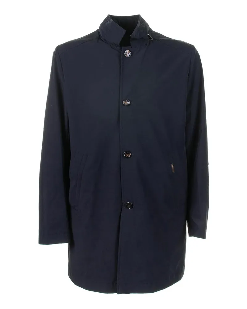 MOORER Trenchcoat - Dunkelblau Dunkelblau