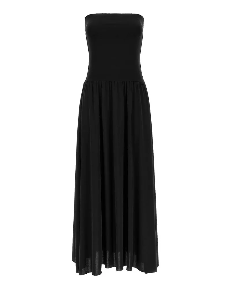 Eres Knielanges Kleid - Schwarz Schwarz