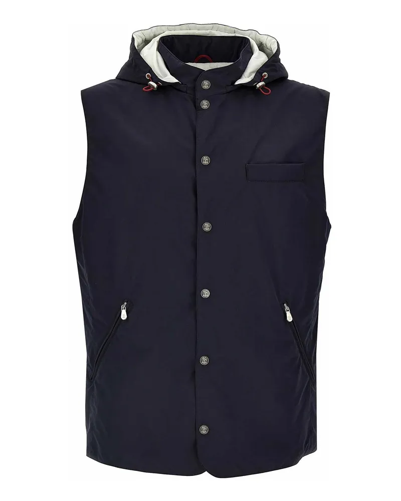 Brunello Cucinelli Weste - Blau Blau